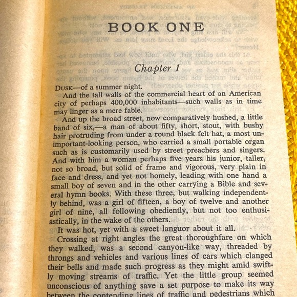 AN AMERICAN TRAGEDY classic Novel by THEODORE DREISER Vintage Paperback … - Picture 8 of 8